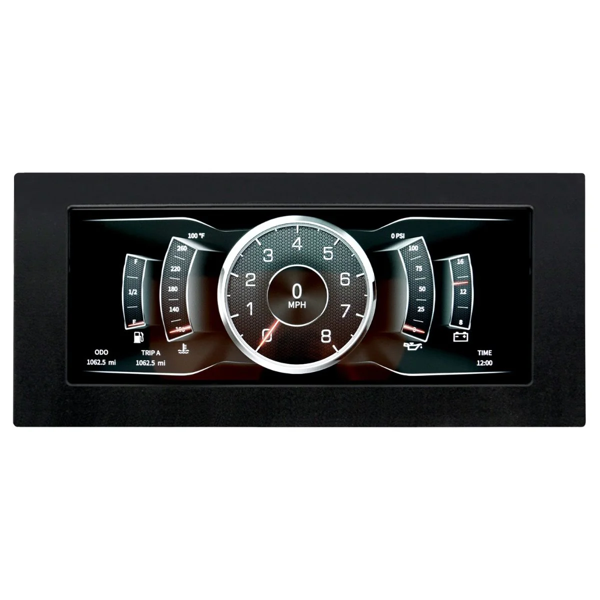 AutoMeter 7400 InVision 8.8 in. LCD Universal Digital Dash - Image 2