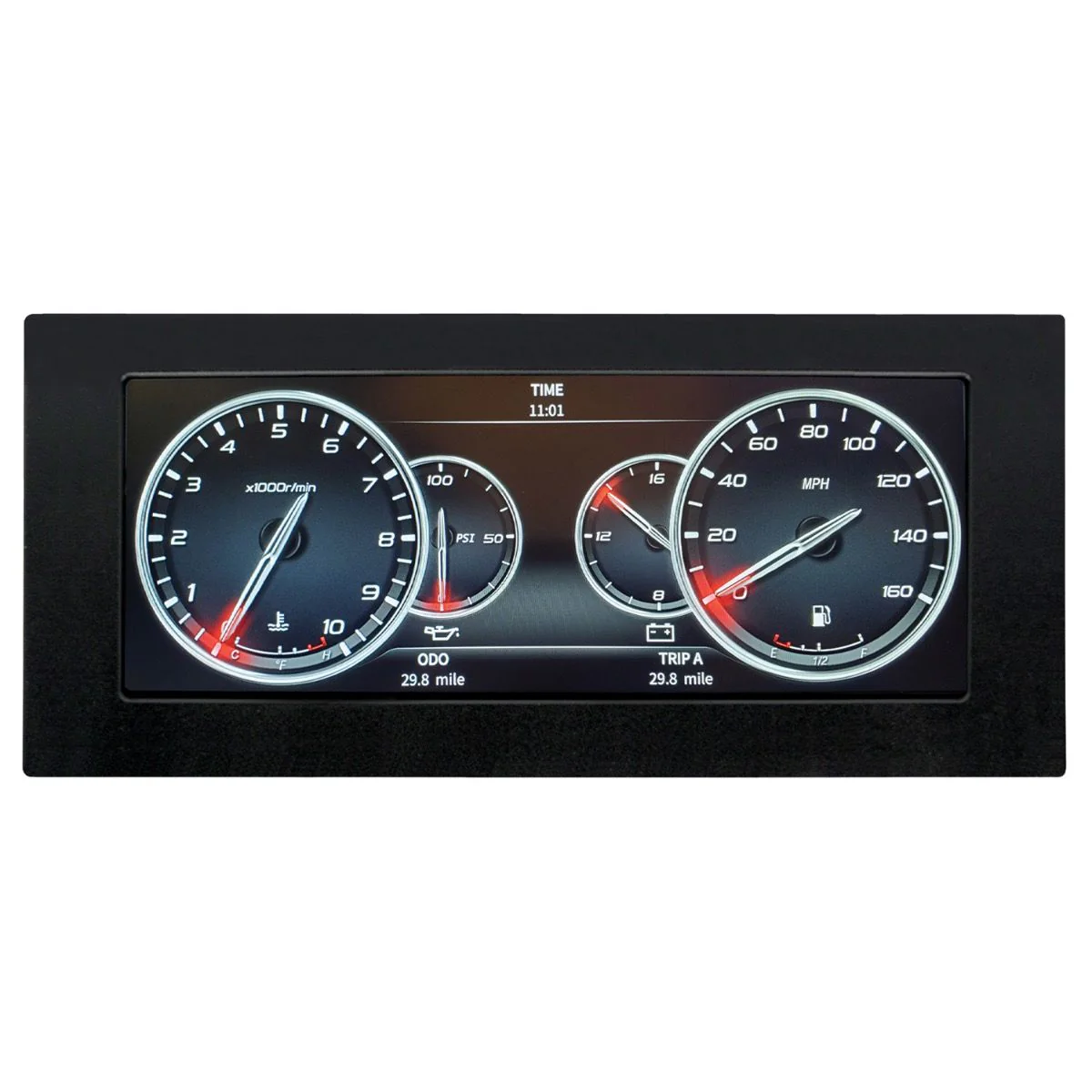 AutoMeter 7400 InVision 8.8 in. LCD Universal Digital Dash - Image 4