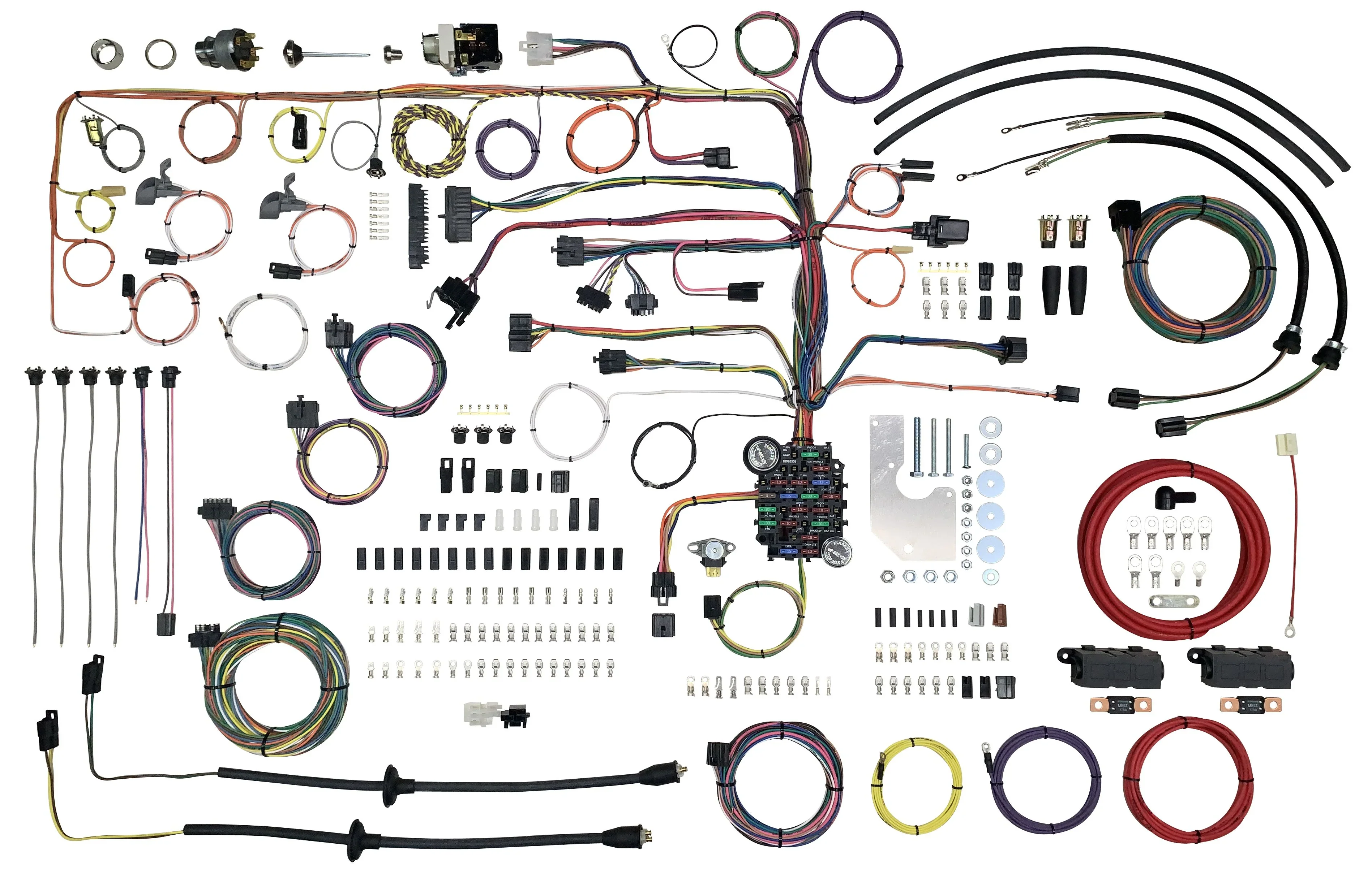 American Autowire 500423 Classic Update Wiring Harness 1955-56 Chevy Passenger Car