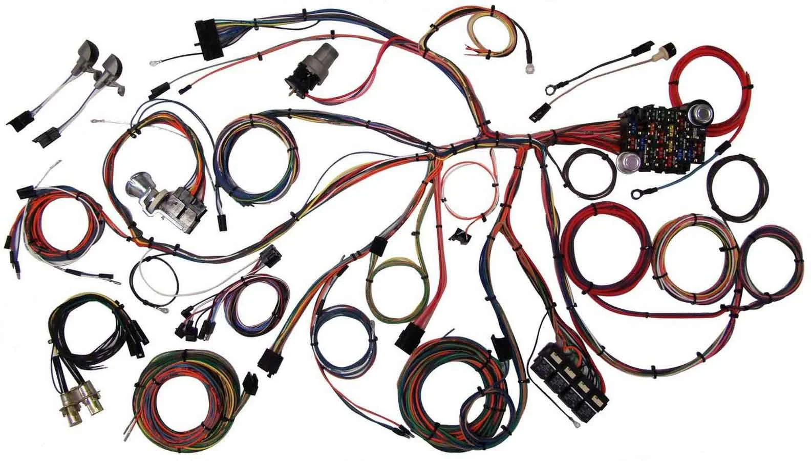 American Autowire 510055 Classic Update Wiring Harness 1967-68 Ford Mustang