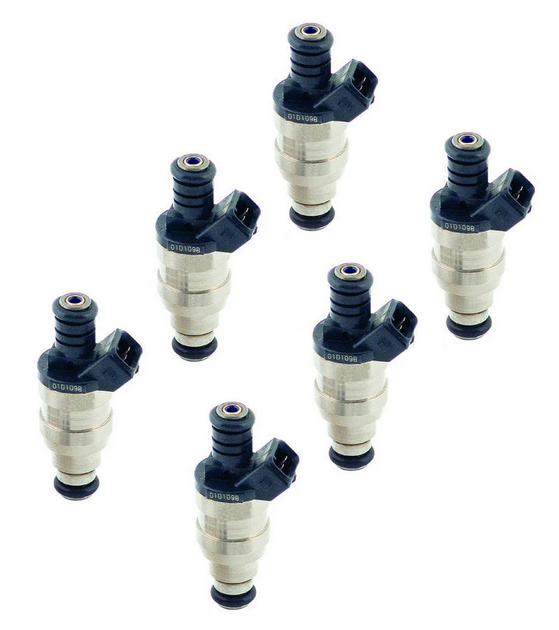 Accel 150619 Fuel Injector, 19 lb/hr, High Impedance, EV1 / Minitmer Connector, Universal, Set of 6