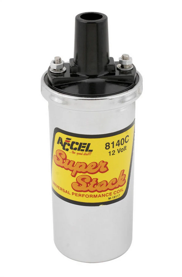 Accel 8140C Super Stock Coil Chrome