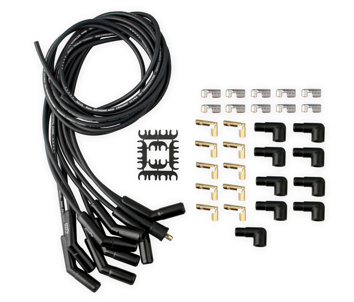 Accel 9002Ck Spark Plug Wire Set W/ 135-Deg Ceramic Boots
