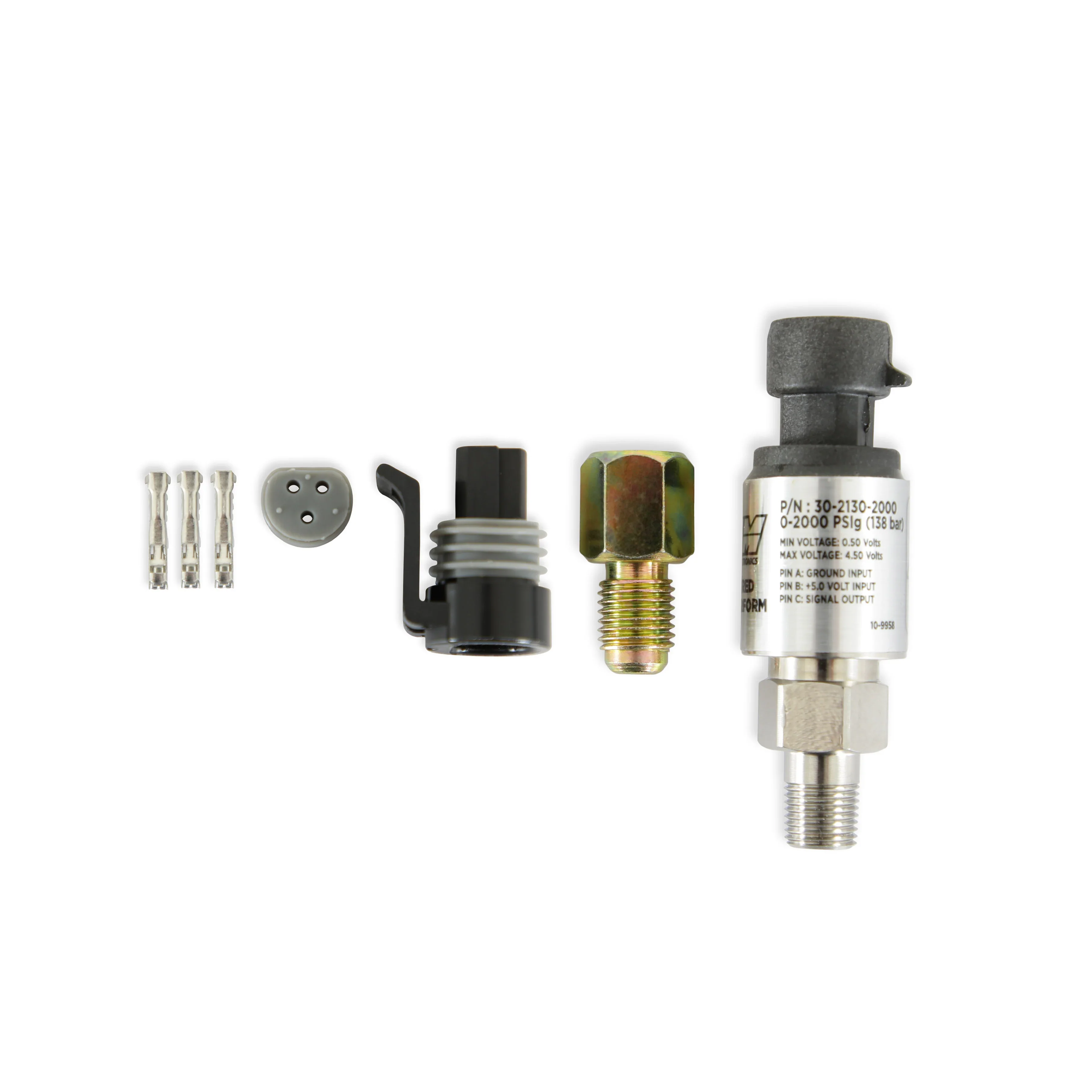 AEM 30-2130-2000 2000 PSIg Stainless Sens or Kit. Stainless Steel - Image 2