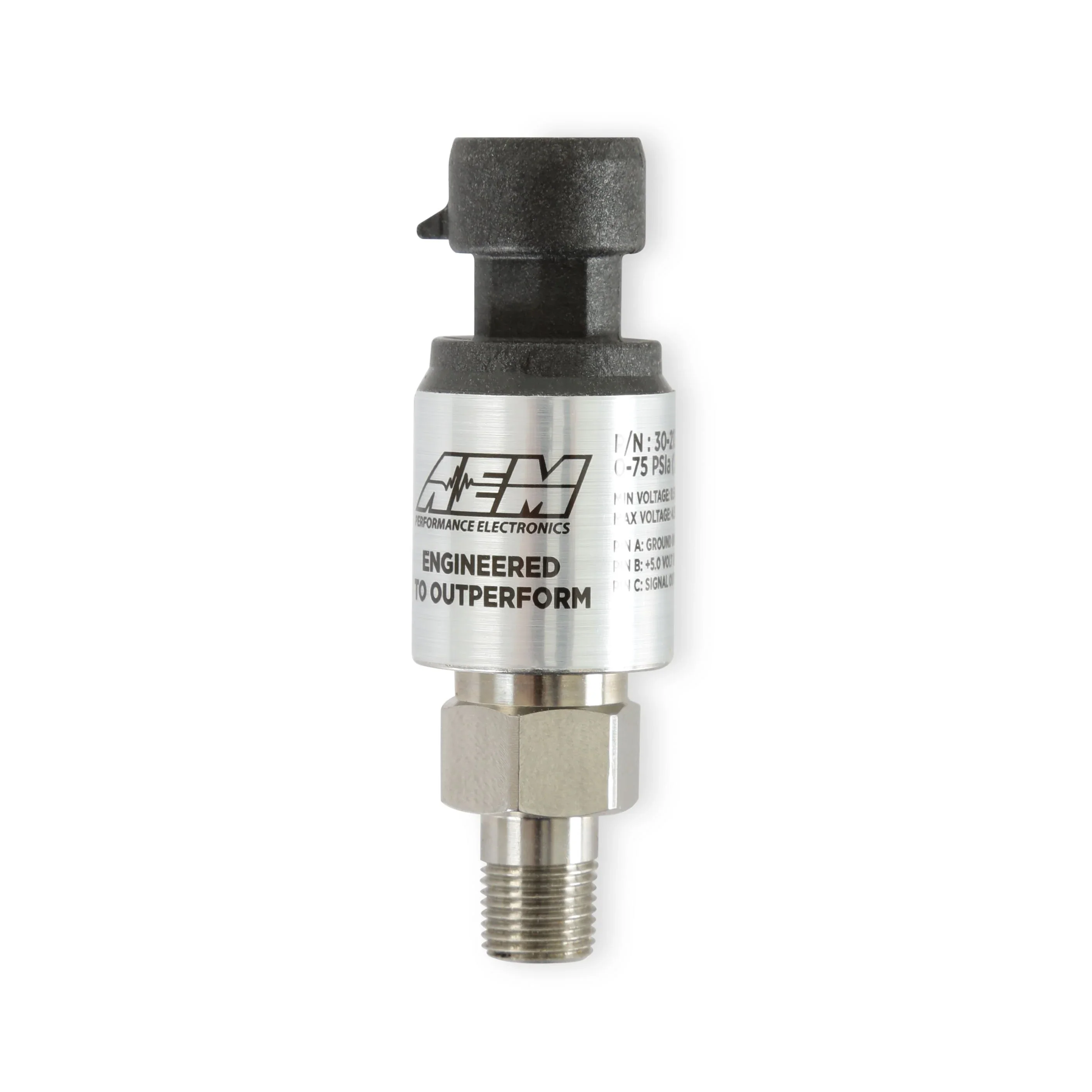 AEM 30-2130-75 75psi or 5 Bar Stainless Sensor Kit - Image 3