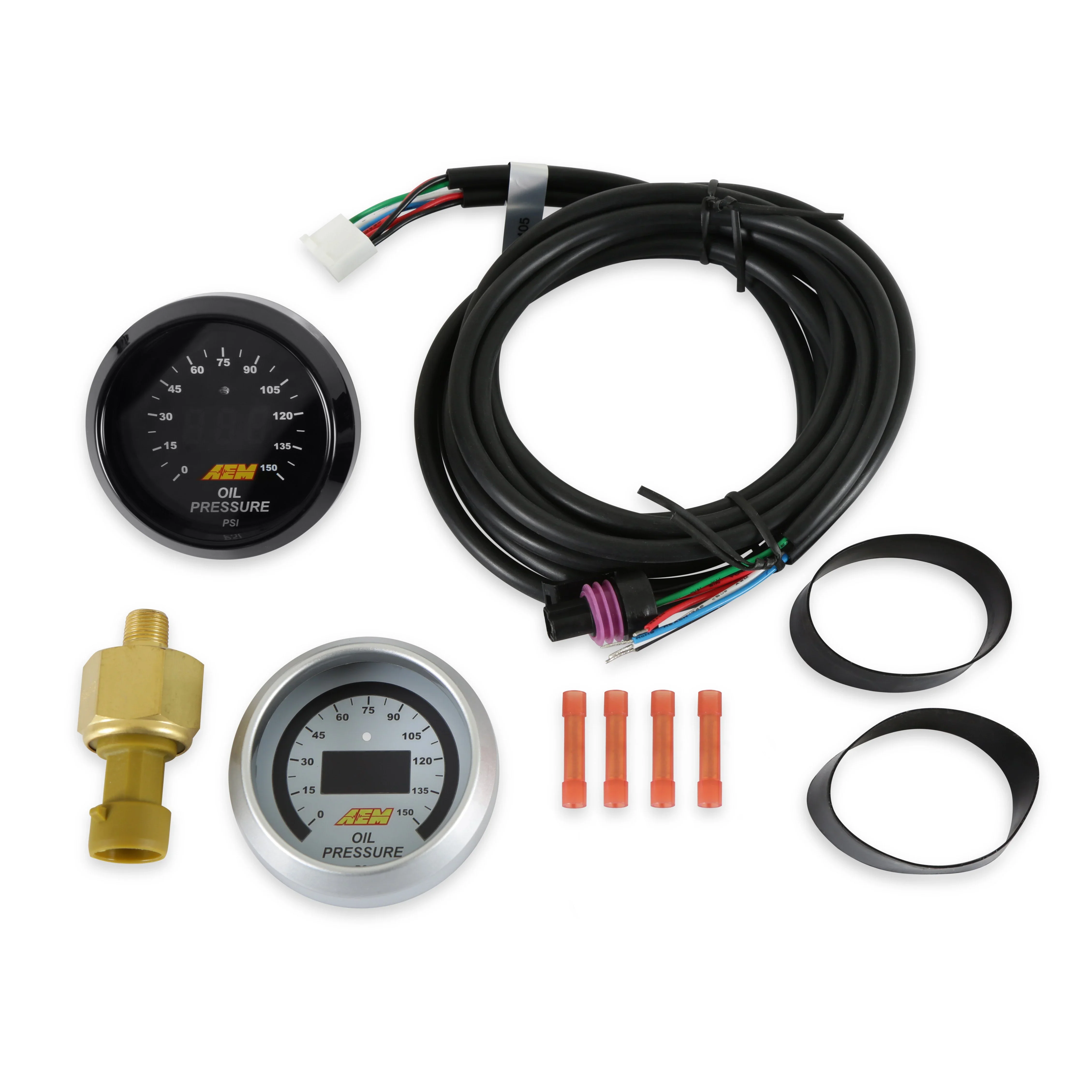 AEM 30-4407 Oil Pressure Digital Gauge - Image 6