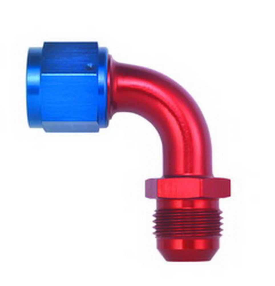 Aeroquip FCM3156 #8 Male to #8 Female 90 Deg Swivel Fitting