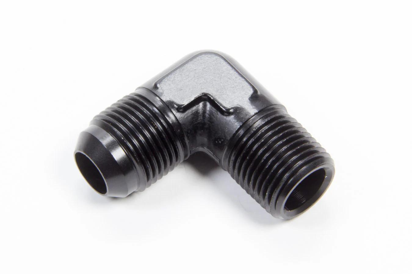 Aeroquip FCM5039 90 Deg Alum #10 Flare 1/2in Black