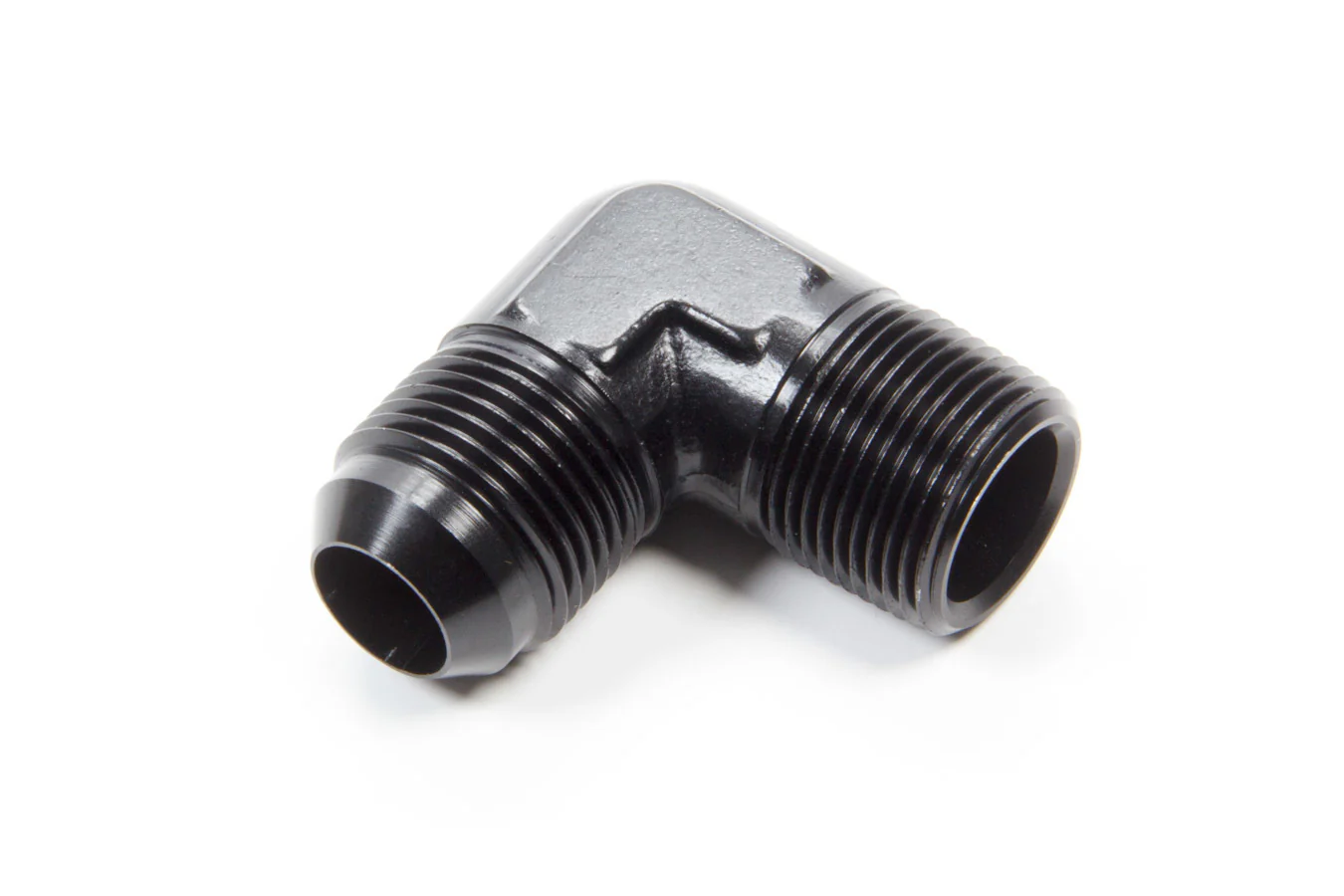 Aeroquip FCM5040 90 Deg Alum #12 Flare 3/4in Black