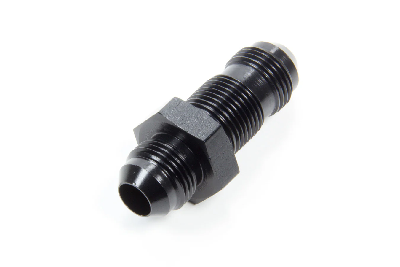 Aeroquip FCM5073 #8 Flare End Bulkhead Union Black