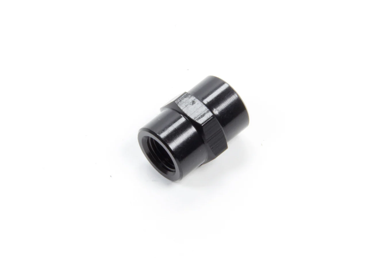 Aeroquip FCM5129 1/8in Alum Pipe Coupler Black