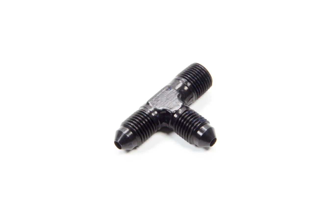 Aeroquip FCM5714 Male Run Tee Alum Black