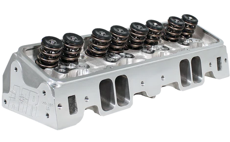 AFR 1137-TI SBC Eliminator Racing Angle Plug Cylinder Head, Pair