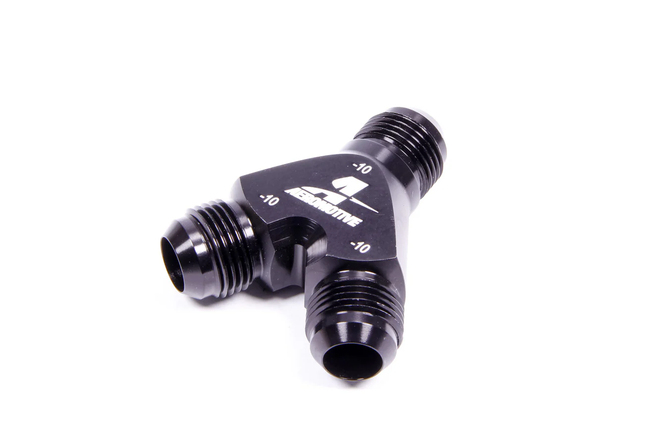 Aeromotive 15676 Y-Block Fitting - 10an to 2 x -10an