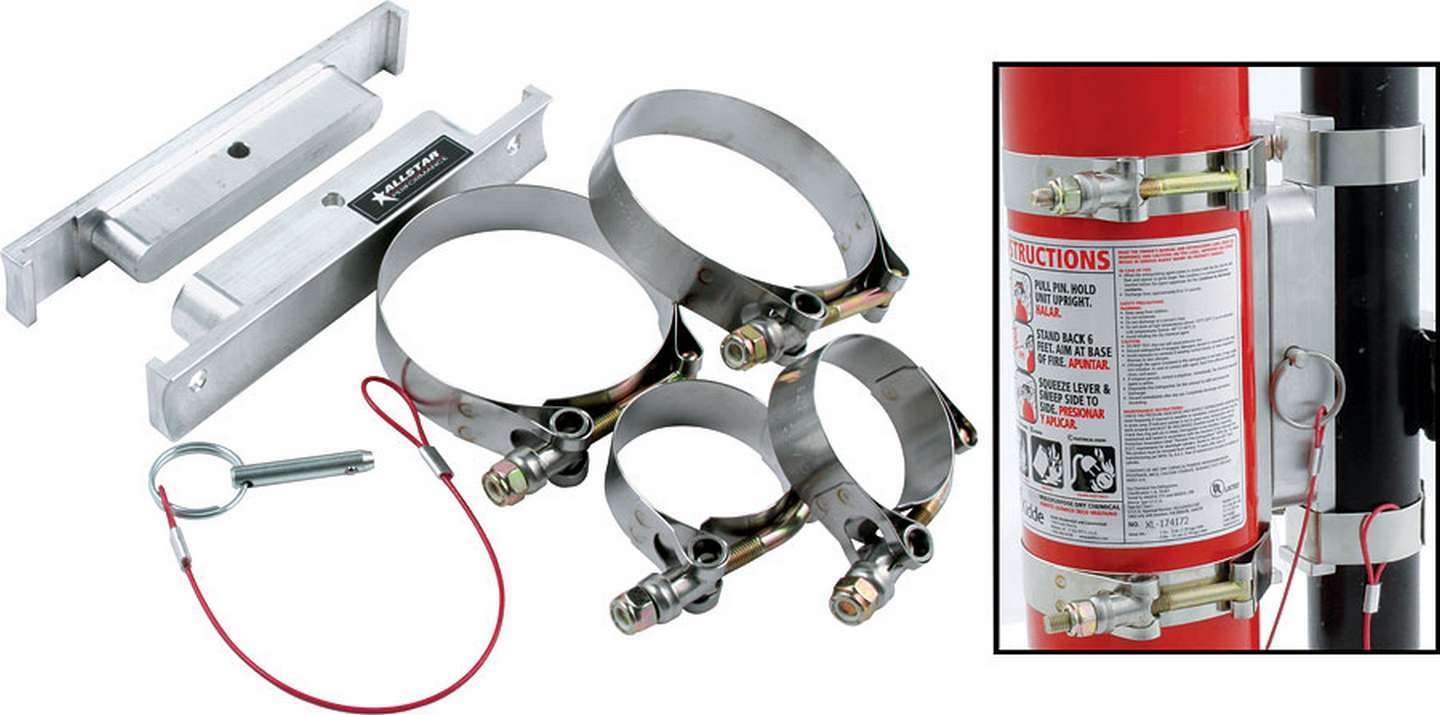 Allstar 10512 Quick Release Fire Ext Bracket NHRA