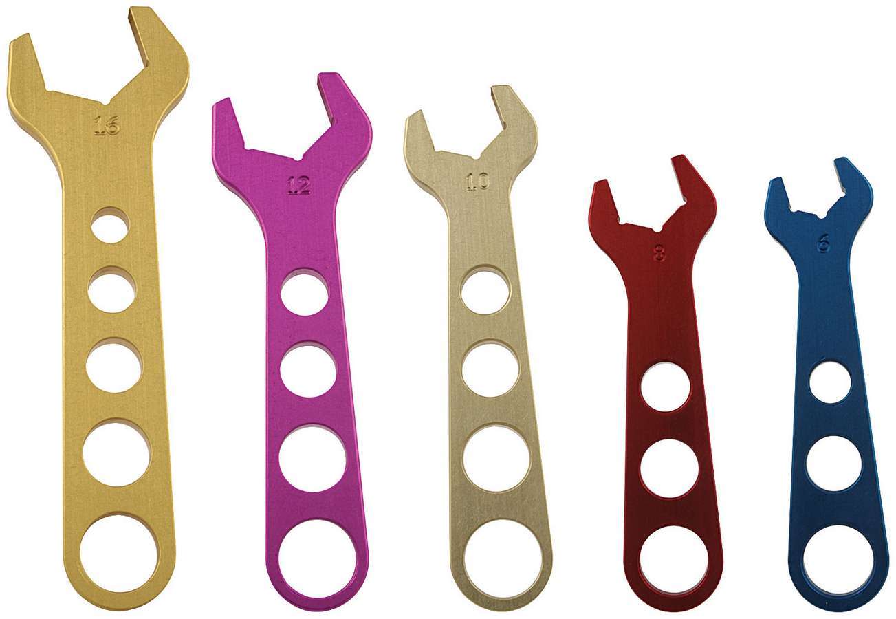 Allstar 11100 Aluminum Wrench Set (6-8-10-12-16)