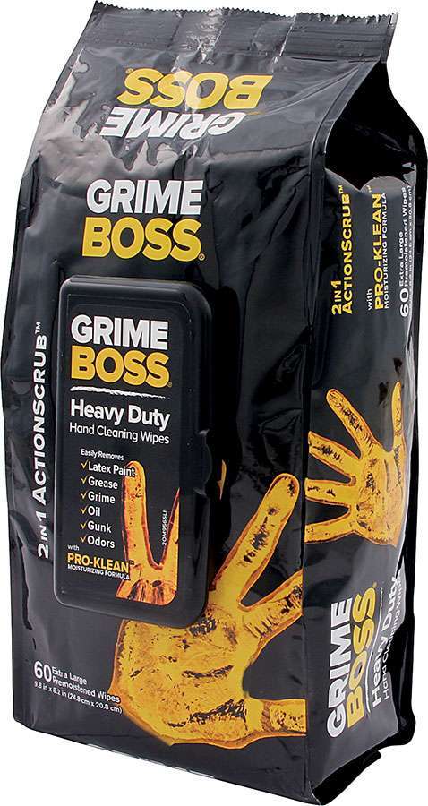 Allstar 12017 Cleaning Wipes 60pk Grime Boss