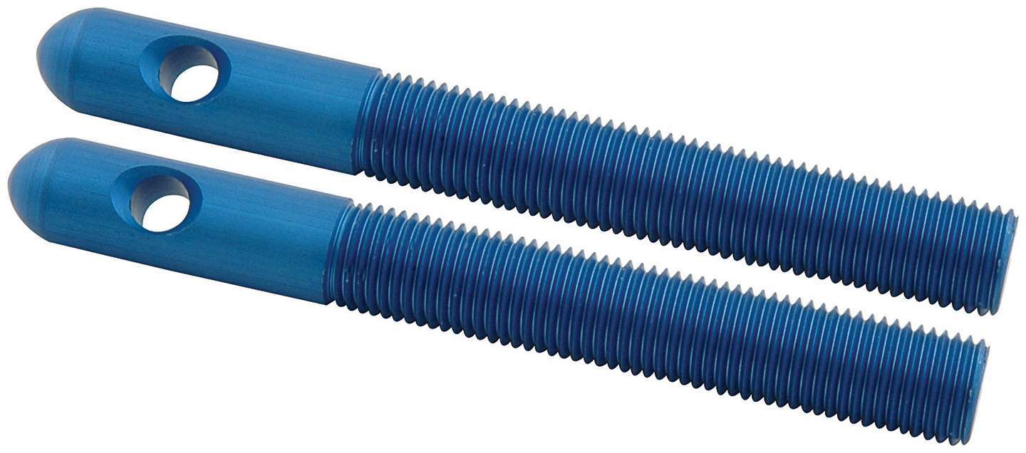 Allstar 18489 Repl Aluminum Pins 3/8in Blue 2pk