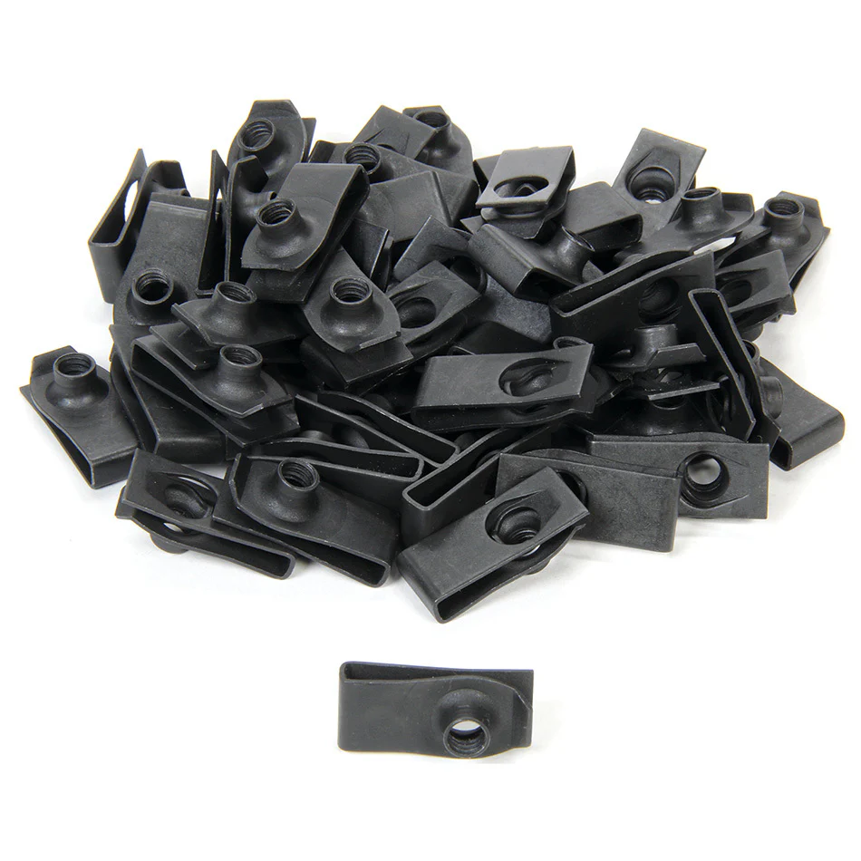 Allstar 18564-50 Body Bolt Clips 50pk