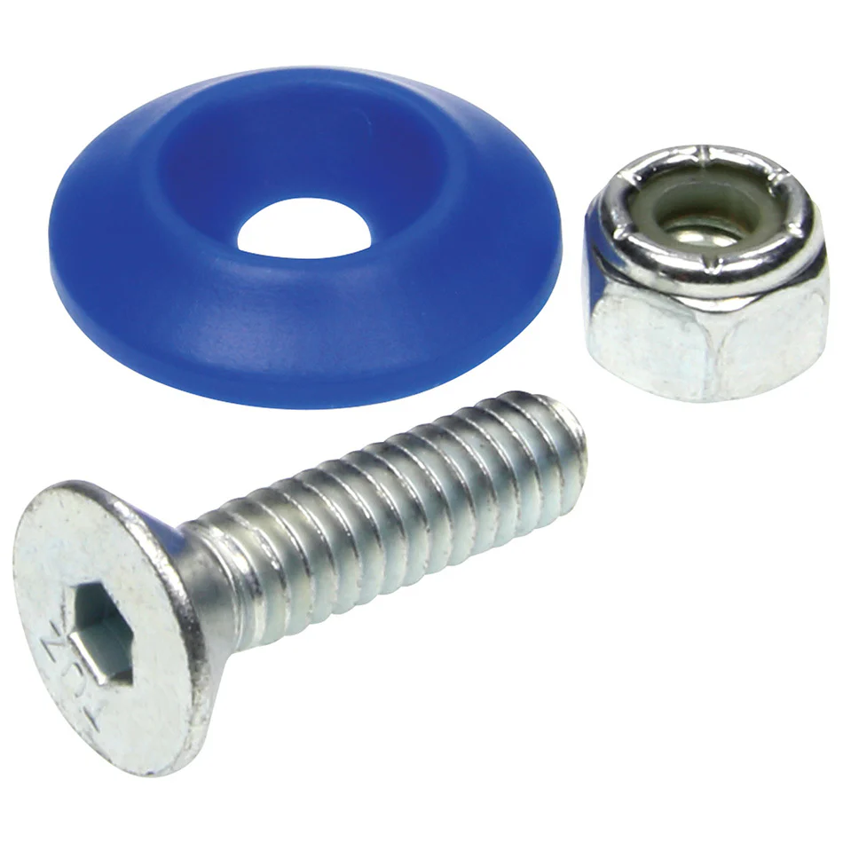 Allstar 18683 Countersunk Bolt Kit Blue 10pk