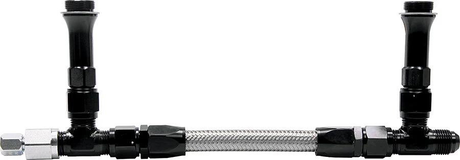 Allstar 26166 Fuel Line Kit 9-5/16in Std Holley Black