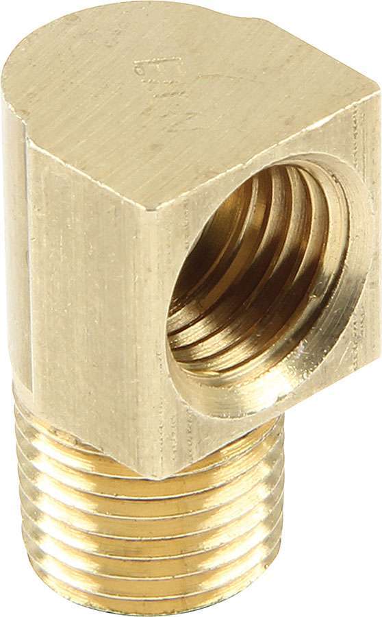 Allstar 50125 Adapter Fittings 1/8 NPT to 3/16 90 Deg 4pk