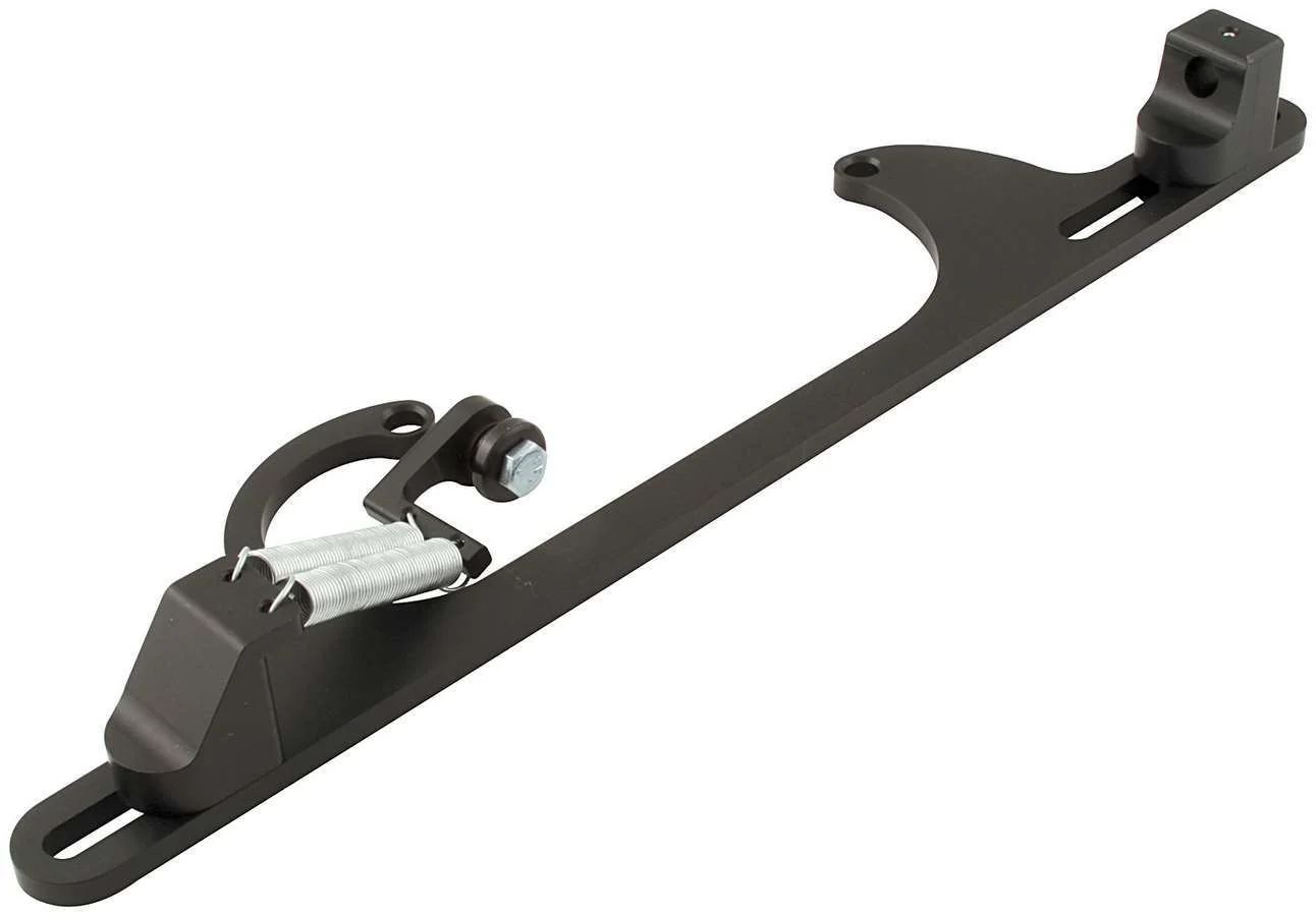 Allstar 54219 Throttle Bracket Morse Black 4150/Edelbrock