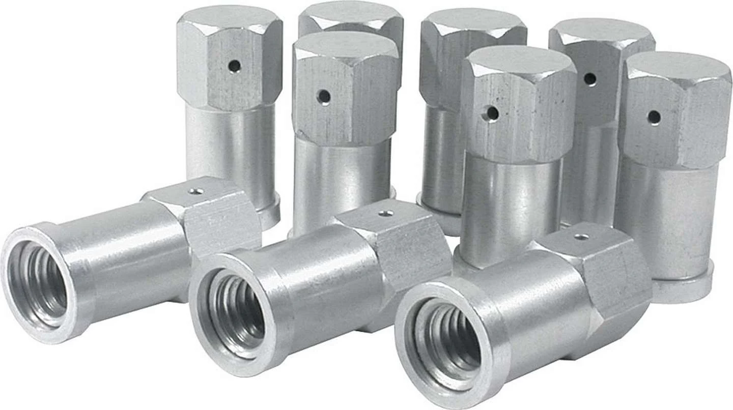 Allstar 72060 QC Cover Nuts Alum 10pk Quick Change Cover Nuts