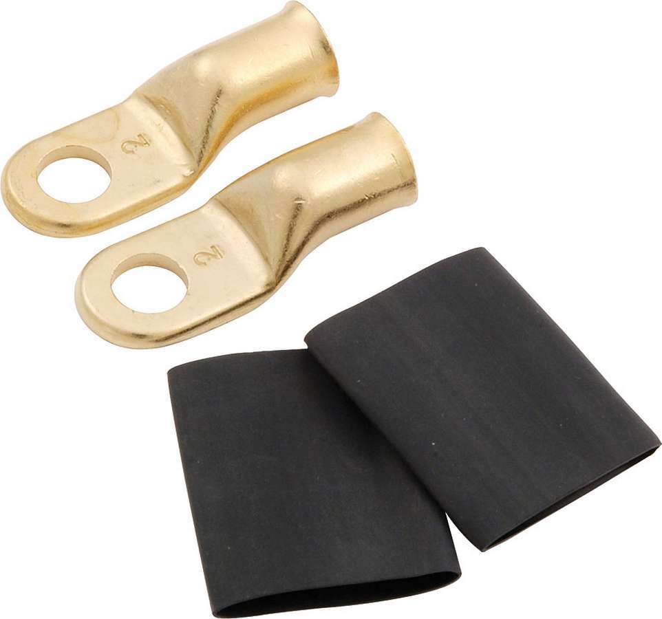 Allstar 76116 Ring Terminals 2 Gauge 5/16in Hole