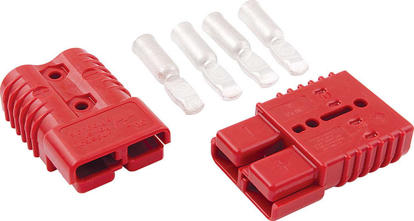 Allstar 76322 Battery Quick Disconnect 175 Amp Red 1pr