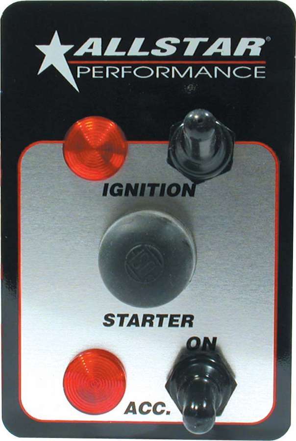 Allstar 80146 Switch Panel Two Switch w/Lights