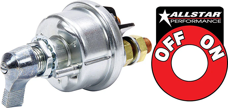 Allstar 80155 Battery Disc. Switch 300amp for Alternator
