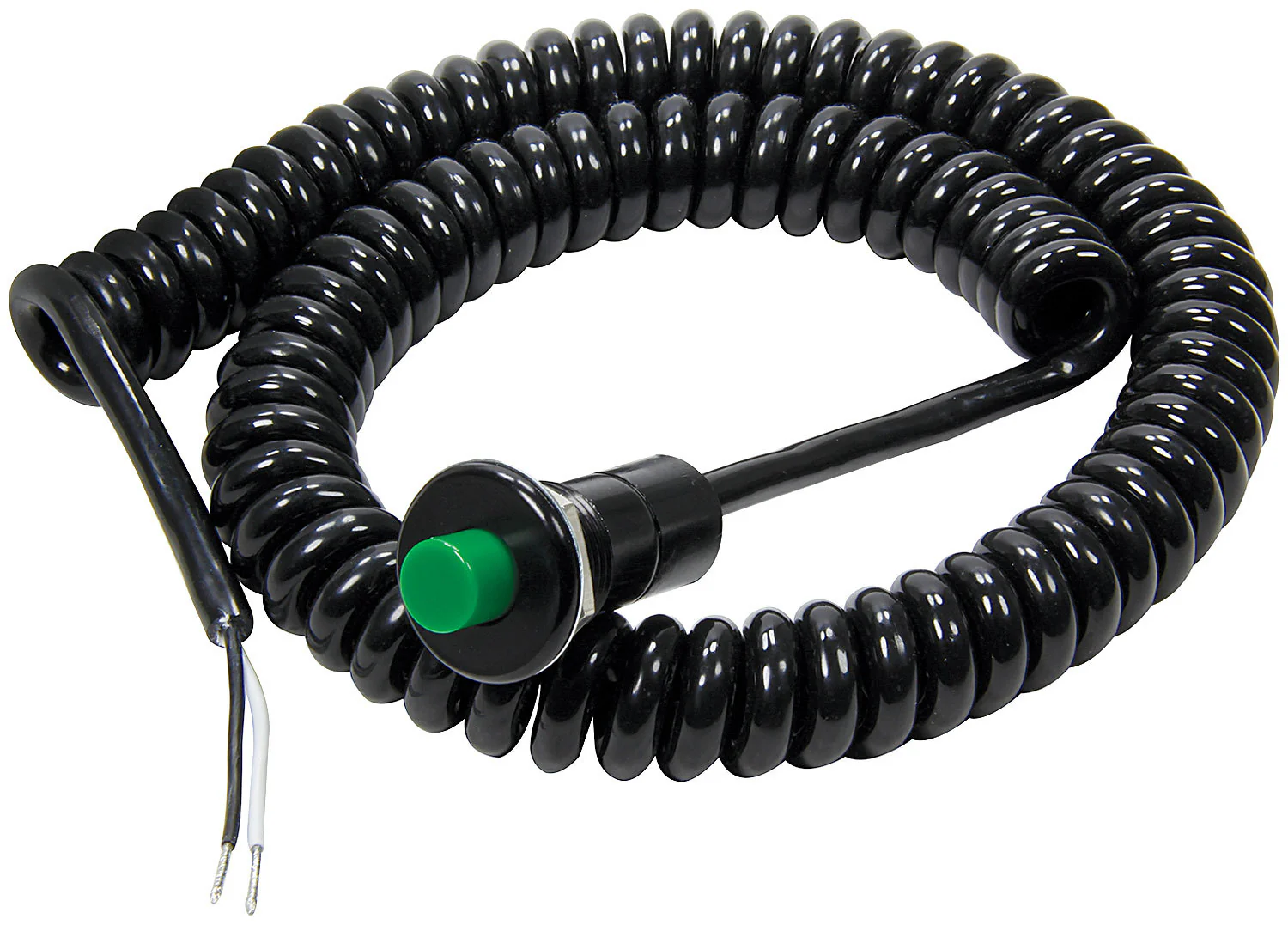 Allstar 80180 Remote Button w/Cord Sm Green Button
