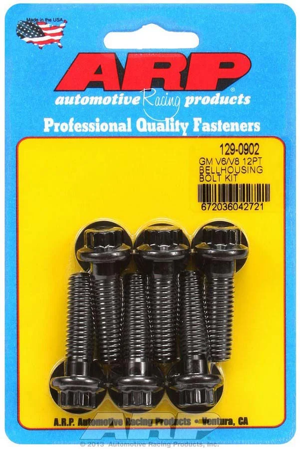 ARP 129-0902 Bellhousing Bolt Kit for Chevy