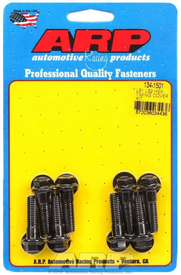 ARP 134-1501 Timing Cover Bolt Kit Chevy Hex