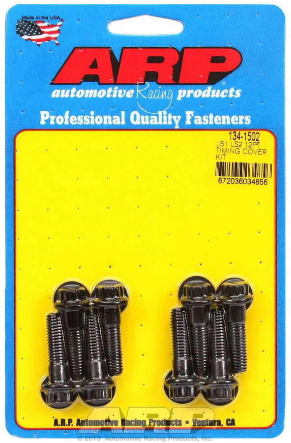ARP 134-1502 Timing Cover Bolt Kit Chevy 12pt