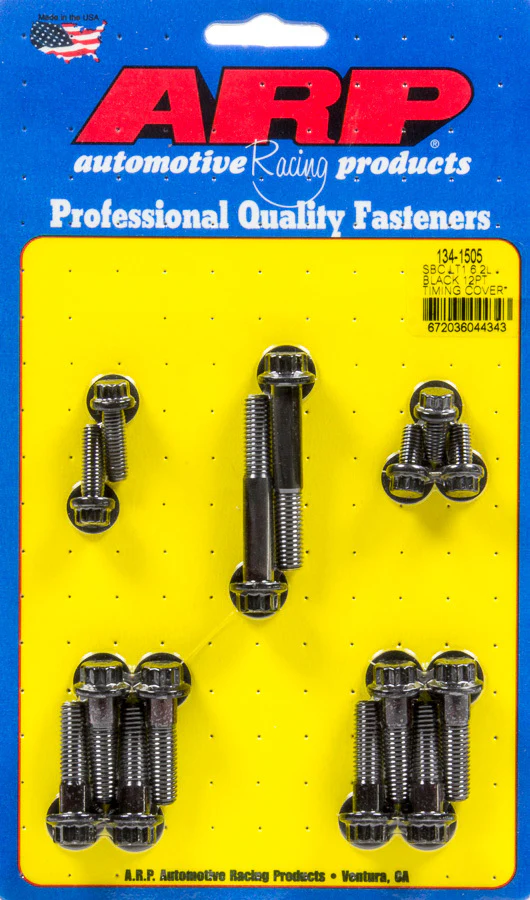 ARP 134-1505 Timing Cover Bolt Kit Chevy 12pt