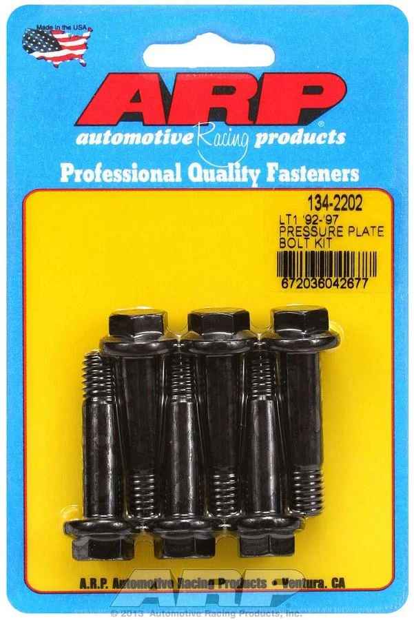 ARP 134-2202 Clutch Cover/Pressure Plate Bolt Kits for Chevy
