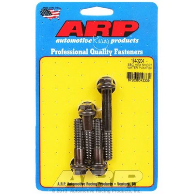 ARP 134-3204 Water Pump Bolt Kit Chevy Short Hex