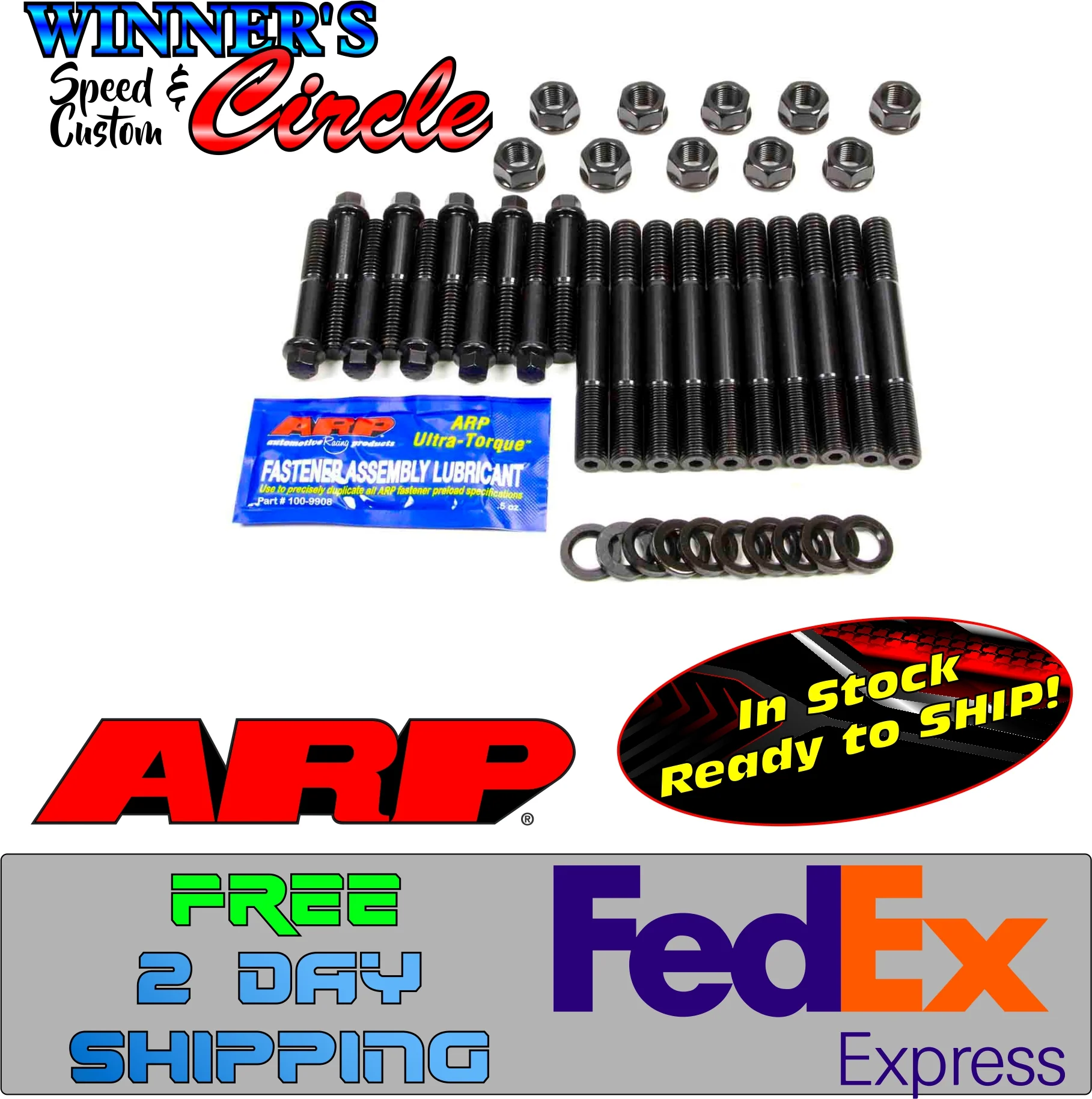 ARP 134-5603 SBC Main Stud Kit World Motown