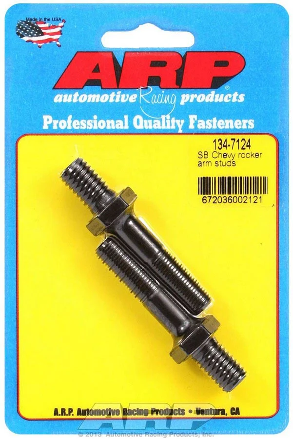 ARP 134-7124 SBC Rocker Arm Stud Kit 3/8 - 2pk