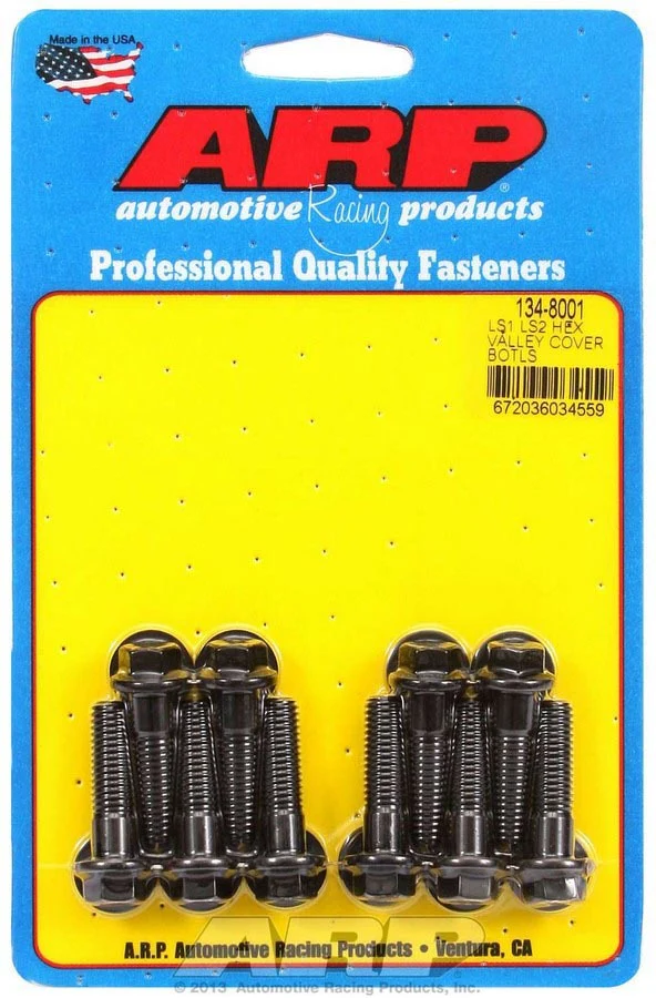 ARP 134-8001 SBC Intake Valley Cover Bolt Kit