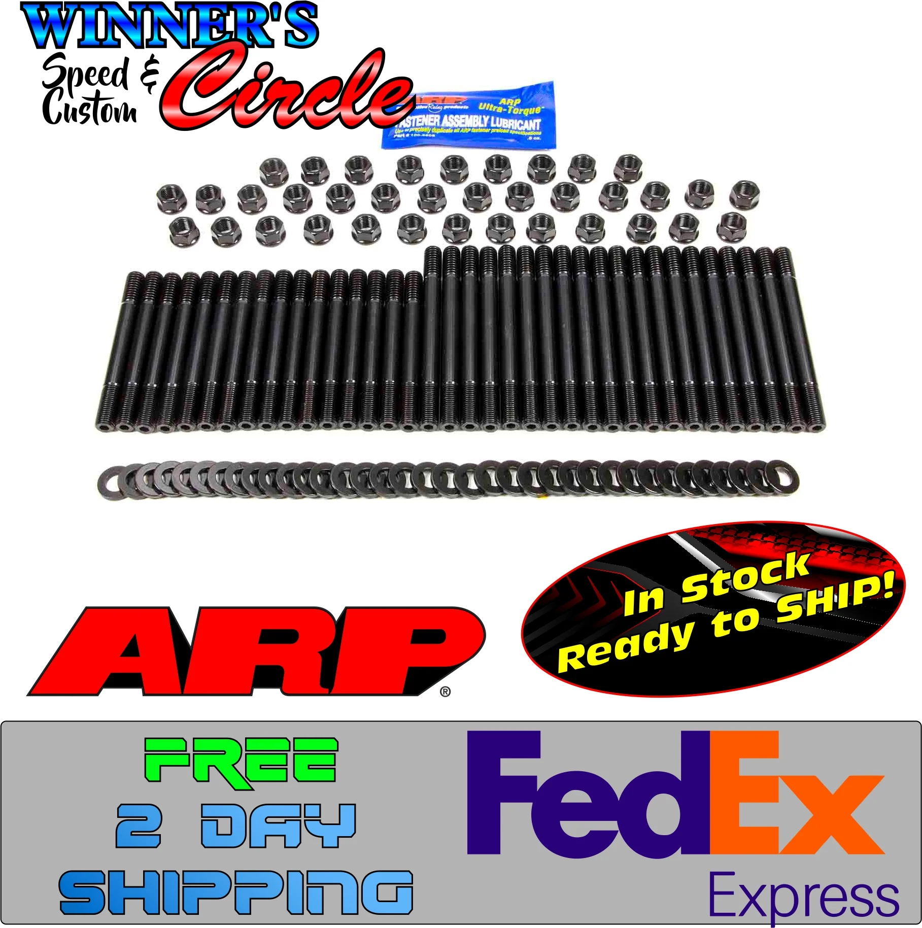 ARP 135-4002 BBC Head Stud Kit 348-409