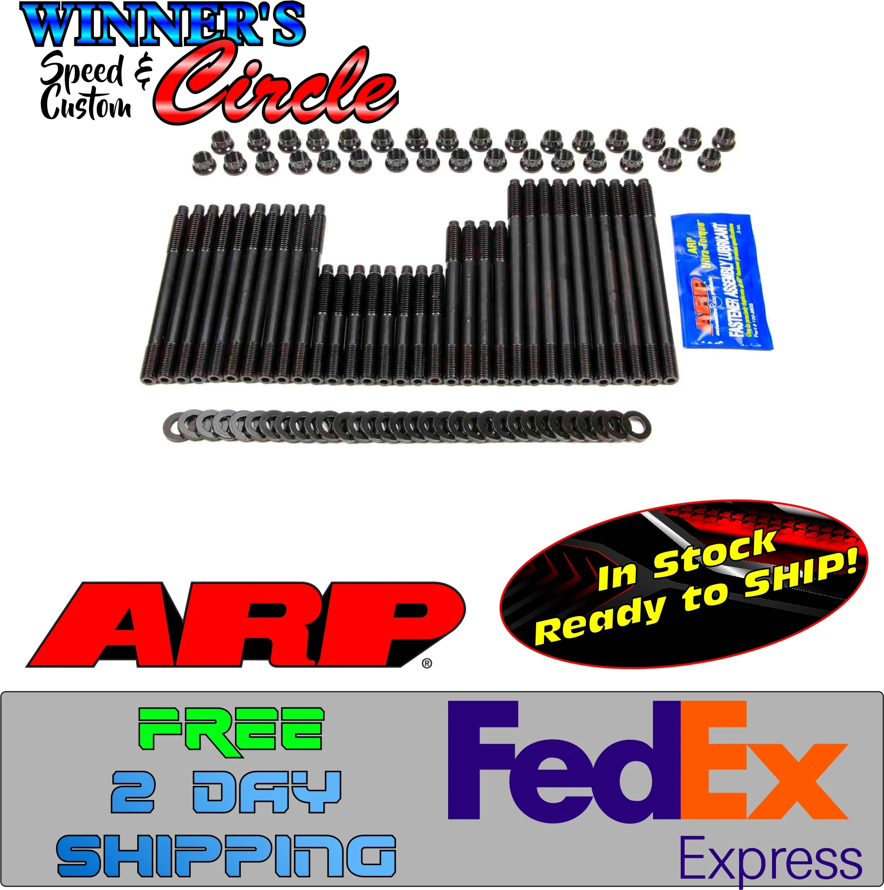 ARP 135-4208 BBC Head Stud Kit 12pt.