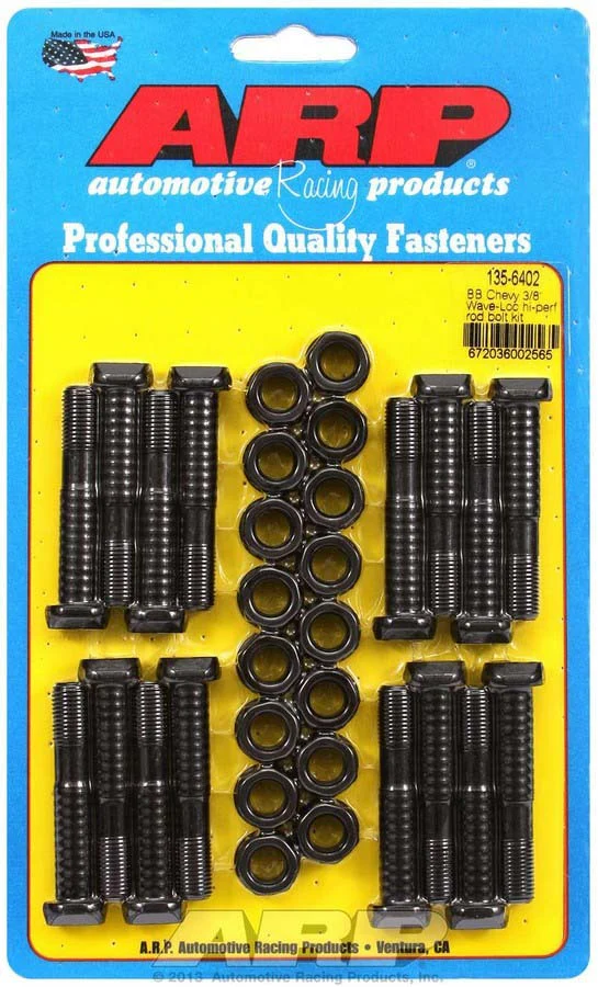 ARP 135-6402 BBC Rod Bolt Kit Wave-Loc 3/8"