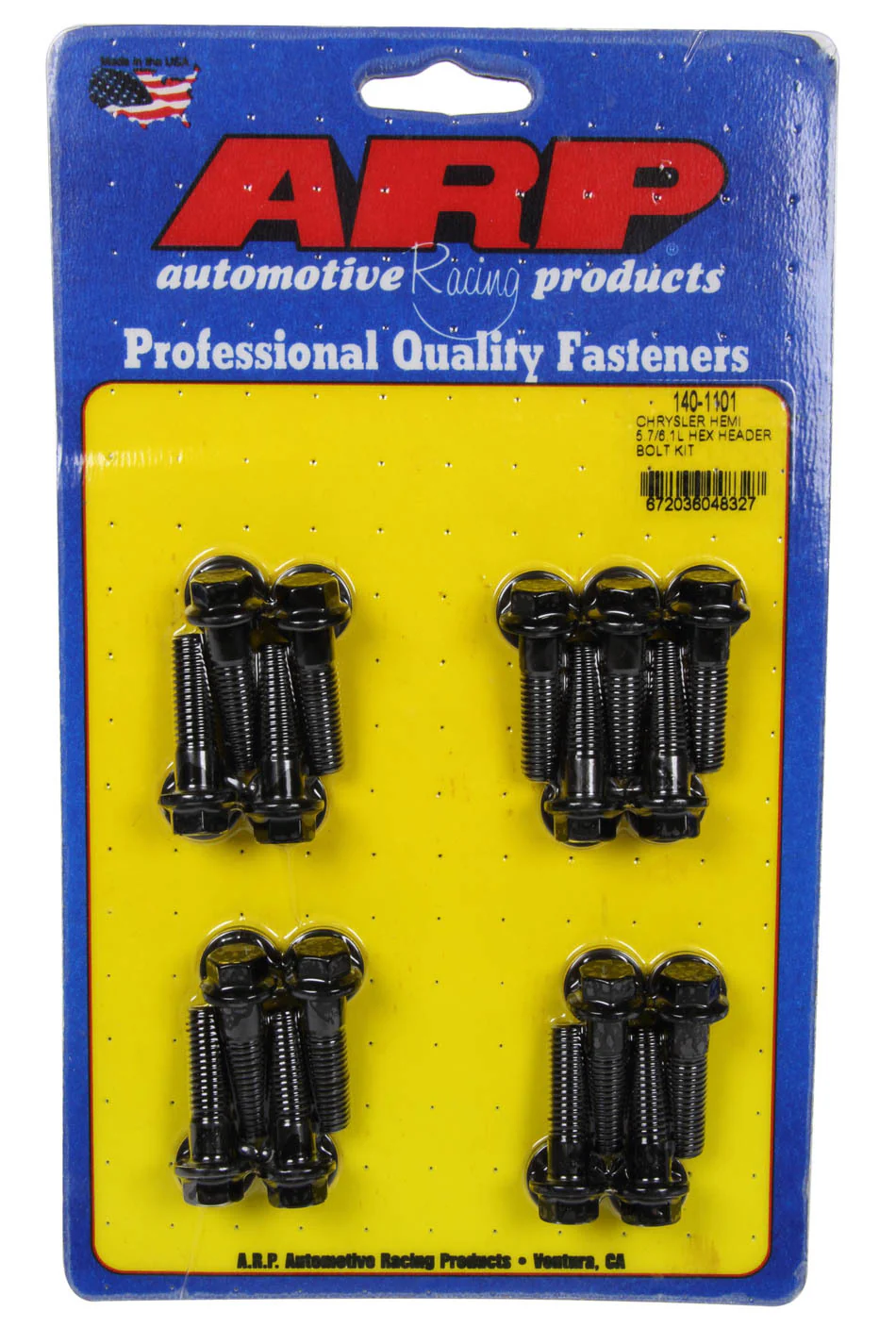 ARP 140-1101 Mopar Header Bolt Kit Hex