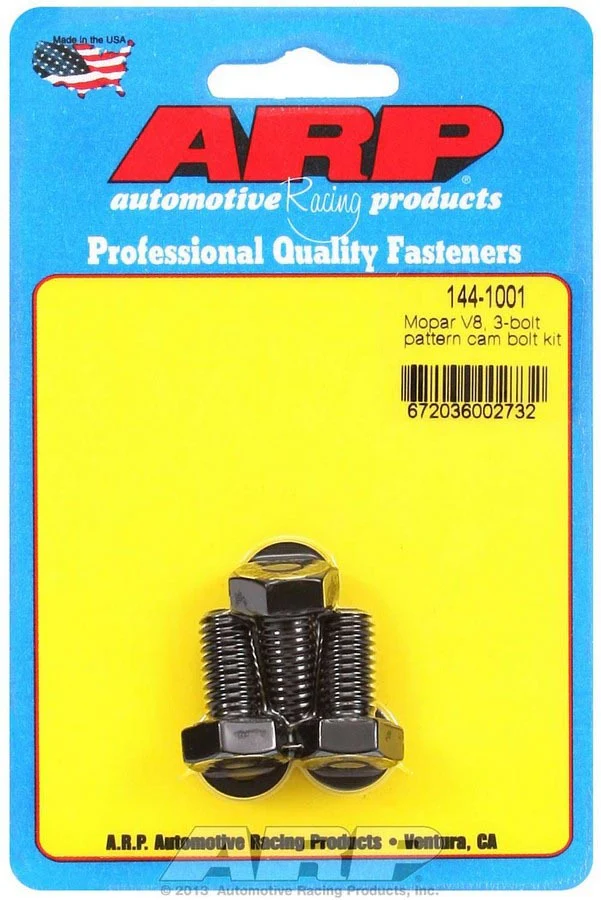ARP 144-1001 Cam Bolt Kit, Mopar 383/440 Wedge - 426 Hemi