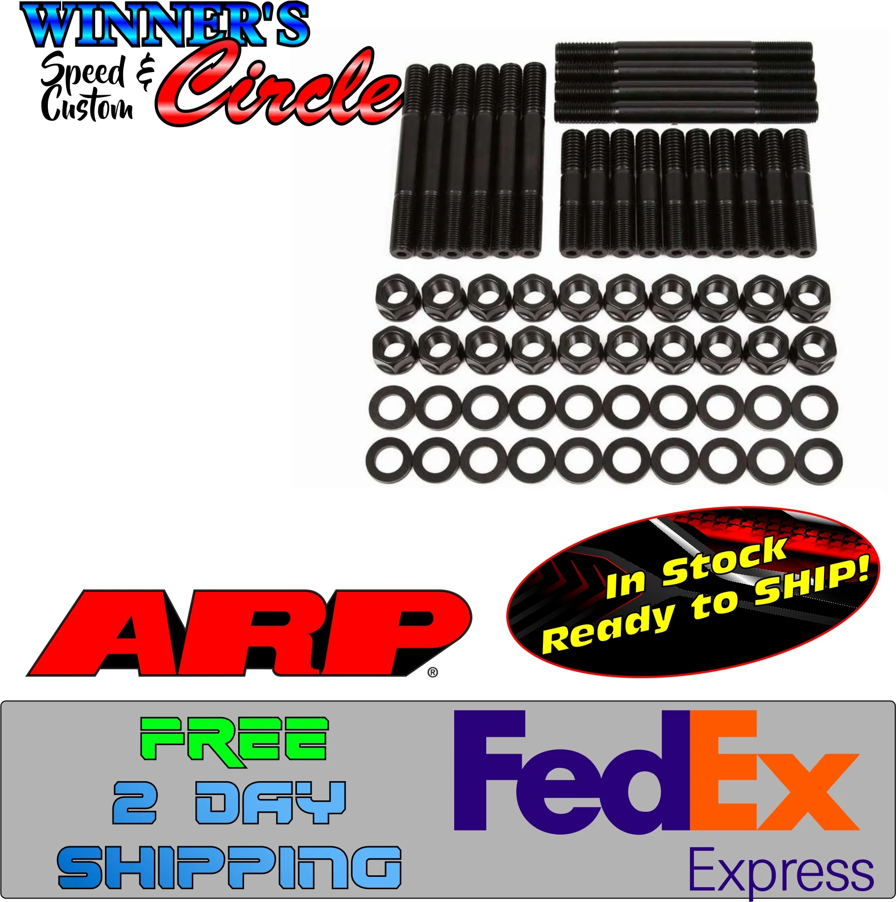 ARP 144-4005 Mopar Head Stud Kit 6pt