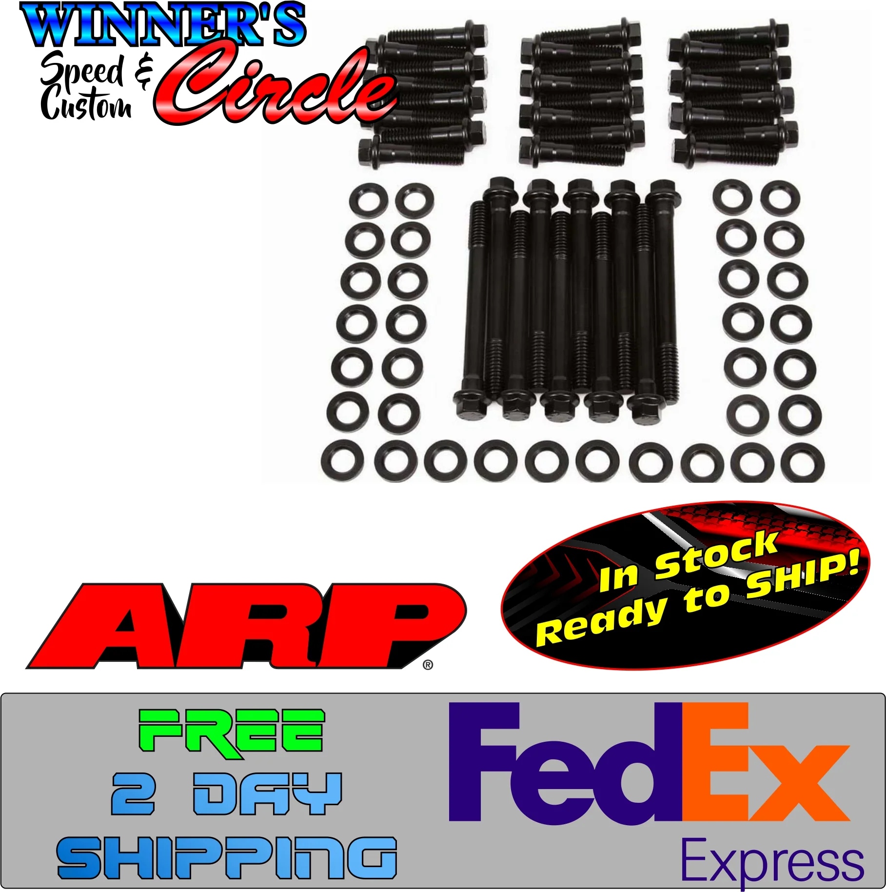 ARP 145-3609 BBM Head Bolt Kit 6pt.