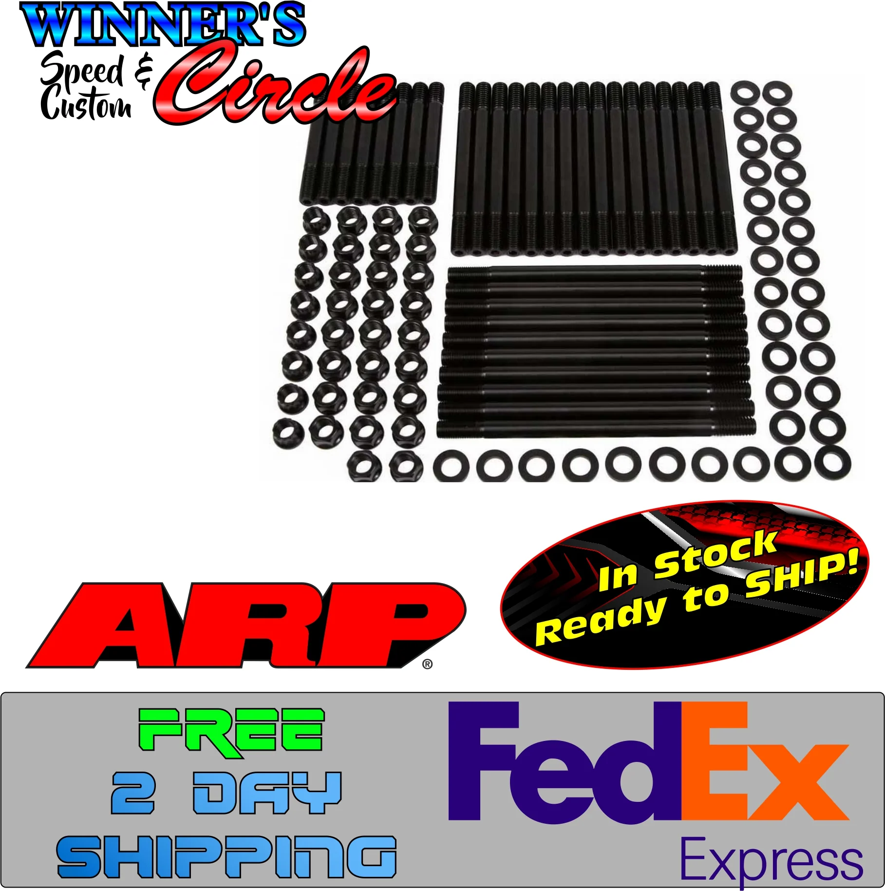 ARP 145-4003 Mopar Head Stud Kit 6pt